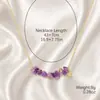 Joyería Transfronteriza Europea y Americana Collar Grande de Perlas con Forma Especial Hebilla Ot para Mujer Playa Simple Trendy Colorido Turquesa