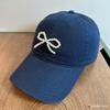 Gorra de béisbol de alta calidad con mariposa de perlas, lavada suave, para hombres y mujeres, estilo coreano, moderna, que combina con todo, con visera y que hace la cara pequeña