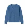 UauSuéter de lã australiana da Tasmânia, suéter de cashmere escovado, suéter de cashmere escovado de seda Puyuan