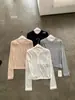 Liquidação, Sem Trocas ou Devoluções, Camiseta de Manga Longa com Renda para Mulheres, Novo Design Verão 2026, Estilo Puro e Sedutor, Corte Justo, Leve