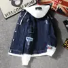 Outono e inverno com capuz jaqueta jeans masculino coreano moda estudante jaqueta slim-fit bonito roupas retrô roupas masculinas