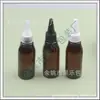 Botella de 60ML azul, blanca y marrón con tapa de punta, botella de pegamento con boquilla de punta, botella de aceite de 60ML con tapa de punta, botella de tinta con tapa de punta, botella de cuello largo con tapa de punta