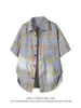 Camisa de Manga Corta a Cuadros Retro para Niños, Nuevo Estilo de Verano, Moderna Japonesa, Talla Grande, Holgada, Casual, Versátil Camisa de Media Manga