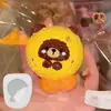 Molde de Pellizco de Dibujos Animados Juguete de Comida Artificial Molde de Rana de Silicona de Grado Alimenticio para Pellizcar Descompresión DIY
