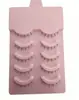 Pestañas Postizas de Tallo Duro Pueden Crear Doble Párpado para Mujeres, Estilo Natural, Pestañas Realistas, Tira Completa Pestañas Postizas Pequeño Demonio, Una Pieza