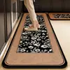 Tapete de Piso para Cocina de Lodo Diatomeas, Alfombra Antideslizante y Resistente al Aceite, Tapete Absorbente para Fregadero, Tapete de Piso Especial Resistente a Manchas para Esquinas de Cocina