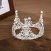 Nova Coroa Cyber Celebrante Amigos Amigos Namorada Presente Coroa Redonda Adulto de 18 anos Cerimônia Adereço de Cabeça Coroa de Strass Cristal