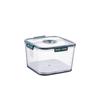 Recipiente Hermético con Temporizador Cocina Fruta y Verdura Fresco Transparente Caja de Almacenamiento Estilo Matryoshka Tres en Uno Caja de Almacenamiento Hermética con Temporizador
