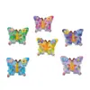 Flores Coloridas Brilhantes, Borboletas, Discos Voadores, Grampos de Cabelo, Elásticos de Cabelo, Presilhas, Capas de Celular, Tamancos, Fivelas, Acessórios de Resina DIY