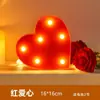 Luces de Letras de Feliz Cumpleaños Cadena de Luces LED Decoración de Escena Palabra Señal Maletero Accesorios para Proponer Atmósfera