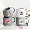 50 Piezas de Pegatinas Creativas Temáticas de Lectura Retro Americano Decoración para Funda de Teléfono DIY Cuaderno Pegatinas Impermeables Venta al Por Mayor Transfronteriza