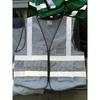 Venta al por mayor del fabricante Construcción Fluorescente Trabajadores Tráfico Ropa Luminosa Chaqueta Paseo Nocturno Chaleco Reflectante Chaleco Reflectante