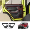 Adecuado para 25 Modelos de Suzuki Jimny Jc74 Protección Trasera Anti-Golpes Estilo Cuero ABS Decoración Jimny