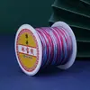 Hilo de Hilo Teñido al por Mayor para Fabricantes, Hilo de Tejer Multicolor, Collar para Joyería, Hilo Suave y Resistente al Desgaste para Manualidades, Hilo para Cuentas