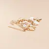 Joyería Transfronteriza Europea y Americana Verano Caracola Estrella de Mar Punto Diamante Perla Broche Ropa Femenina Funcional Género Pin Accesorios