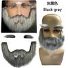Fiesta de Baile de Halloween Barba Disfraz Navidad Pirata Caballero Cejas Anciano Pascua