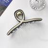 Pinza de Tiburón de 13 cm al por Mayor Pinza Simple a Rayas Pinza Clip Gran Cantidad de Cabello Horquilla Multitemperamento Tocado Transfronterizo Comercio Exterior