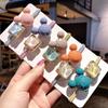 Estilo coreano color caramelo Cuadrado Cristal Banda de goma Diadema para el pelo Niña Geométrico Mickey Cuerda para atar el pelo Accesorios para el pelo Entrega de una sola pieza