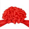 Corta el listón bola de flor roja grande entrega de coche nuevo Boda Seda flor roja grande hortensia pequeña gasa roja set ceremonia de apertura