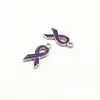 Colgante de Lazo de Cinta de Corazón Transfronterizo Venta al por Mayor Accesorios para Pulseras Collares DIY Colgante de Aleación con Goteo de Aceite