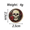 Set de Broches Únicos de Aleación Serie Calaveras Insignia Creativa de Esmalte de Horror para Ropa y Accesorios de Mochila, Al por Mayor en Stock