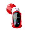 Coche deportivo genial con personalidad creativa, encendedor de doble arco, sensor táctil, carga USB portátil, resistente al viento, letras fotográficas