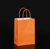 Saco de Papel Kraft Spot, Embalagem para Viagem, Sacola de Papel, Saco de Papel Retangular Colorido para Presente, Sacola de Compras Estampada