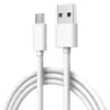 Cabo micro USB compatível com carregamento rápido para dispositivos Android, como Huawei e Xiaomi. Disponível em 2 ou 3 metros de comprimento.