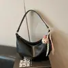 Bolso bandolera para axila súper popular transfronterizo de nicho 2026 nuevo bolso cruzado versátil para mujer, bolso de mano pequeño para salir, bolso de cuerno