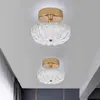 Luces de pasillo, luces de entrada, diseño minimalista y moderno, luces creativas con forma de calabaza, nuevas luces de pasillo estilo francés 2024