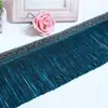 Borda de renda estilo europeu, borla de franja de bigode de dragão esticada de 16cm, borda de renda decorativa e acessórios para bordas de mesa.