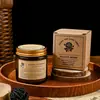 Copo de Vidro Marrom Velas Perfumadas Artesanais Nicho Velas Perfumadas de Chá de Alta Qualidade Velas Perfumadas Românticas Sem Fumaça Lembrancinhas