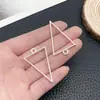 15 marcos de gota de pegamento plateados brillantes modelo amor hexágono forma de gota accesorios de colgante molde de patrón geométrico marco