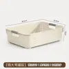 Caja de Almacenamiento de Escritorio, Organizador de Bocadillos y Juguetes, Caja de Plástico para el Hogar, Cesta de Almacenamiento de Cocina, Cesta de Almacenamiento Misceláneo, Otros