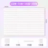 Tablero decorativo perforado para entrada de casa, panel divisor sin taladro para oficina, estante de exhibición de almacenamiento DIY para cocina y baño