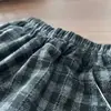 Pantalones para Niños 2026 Nuevo Estilo Otoño Moda para Niños Versátiles a Cuadros Pantalones Largos para Niñas Primavera Otoño Pantalones Casuales para Bebé
