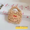 Nuevo Monedero de Lana Tejida de Dibujos Animados Bolsa Tejida para Auriculares Funda de Lana para Auriculares Mini Bolsa de Almacenamiento para Monedas Venta al por Mayor