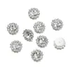12mm Costurado à Mão Diamante Girassol Liga Strass Artesanal DIY Roupas Bolsa Pulseira Acessórios de Joia Material