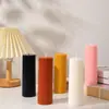 Vela Cilíndrica com Aroma de Soja Transfronteiriça, Lembrança de Coluna Romana Estilo Europeu, Fragrância Retrô Francesa Estilo Ins