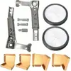 Rueda auxiliar universal para bicicleta infantil de velocidad variable transfronteriza 16/18/20/22/pulgadas rueda lateral auxiliar para bicicleta de montaña