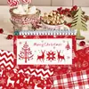 Papel de Fondo Rojo Navideño Ww205 Material Cultural y Creativo para Manualidades Papel Muñeco de Nieve Hombre de Jengibre Papel de Fondo Decorativo para Collage