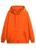 Logo personalizado, exportación transfronteriza europea y americana, estilo retro americano, sudadera con forro polar, para hombre, estilo minimalista japonés, sudadera con capucha de corte holgado para otoño e invierno