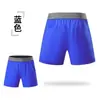 Pantalones cortos de fitness para hombre y mujer, estilo europeo y americano, secado rápido, transpirables, de tres puntos para fitness, baloncesto, maratón, running, pantalones cortos deportivos de entrenamiento para hombre