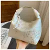 Bolsa de Mano Bordada Estilo Chino para Dumplings para Mujer 2025 Nueva Moda Versátil Nicho Gama Alta Bolso Cruzado de Hombro Único