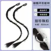 Peluca de Rastas Trenzadas Estilo Transfronterizo Europeo y Americano Pinza para el Cabello Peluca de Cola de Caballo Larga Trenzada Fábrica Mayorista