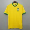 Camiseta Retro de Brasil Local y Visitante Five-Star 980204 Edición Fanática de la Selección Nacional Edición Especial Versión Tailandesa