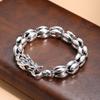 Pulsera Yintai Yinlong pura S925 al por mayor, pulsera infantil de moda nacional exagerada, nueva joyería Taiyin de la industria pesada 2022