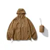 Ootd Montaña Deportes al Aire Libre Ropa con Protección Solar Ropa de Montañismo para Hombres Seda de Hielo Anti-UV con Capucha Ligera Ropa de Piel de Hielo