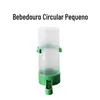 Bebedouro de pássaros copo de beber de pássaro papagaio alimentador automático Queixo para baixo bordado olho Pássaro alimentador automático de água caixa de comida de pássaro