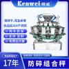 Balanza Combinada de Diez Cabezales Jingwei para Dulces, Frutos Secos, Galletas y Cereales, Balanza Multi-Cabezal, Electrónica de Pesaje de Alta Velocidad y Alta Precisión